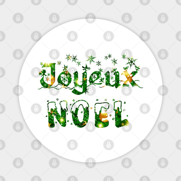 Joyeux Noël Magnet by ChezALi